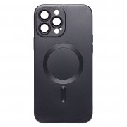 Чехол-накладка Matte SafeMag для Apple iPhone 13 Pro Max (черная) — 1