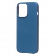 Чехол-накладка Silicone SafeMag с анимацией для Apple iPhone 13 Pro Max (голубая сойка) — 3