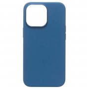 Чехол-накладка Silicone SafeMag с анимацией для Apple iPhone 13 Pro Max (голубая сойка) — 1
