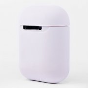 Чехол Soft touch для кейса Apple AirPods (белый) — 3