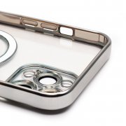 Чехол-накладка SafeMag для Apple iPhone 12 Pro Max (серебристая) — 3