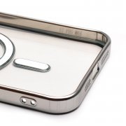 Чехол-накладка SafeMag для Apple iPhone 12 Pro Max (серебристая) — 2