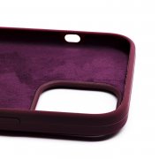 Чехол-накладка Soft Touch для Apple iPhone 13 Pro Max (бордовая) — 3