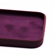 Чехол-накладка Soft Touch для Apple iPhone 13 Pro Max (бордовая) — 2