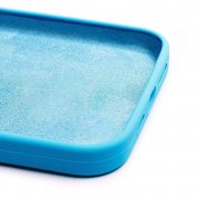 Чехол-накладка Soft Touch для Apple iPhone 13 Pro Max (светло-синяя) — 2