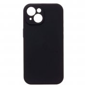 Чехол-накладка Soft Touch для Apple iPhone 15 (черная) — 1