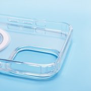 Чехол-накладка SafeMag для Apple iPhone 13 Pro Max (прозрачная) — 3