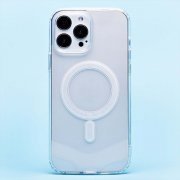 Чехол-накладка SafeMag для Apple iPhone 13 Pro Max (прозрачная) — 1
