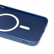 Чехол-накладка SafeMag для Apple iPhone 13 Pro Max (темно-синяя) — 3