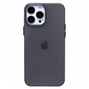 Чехол-накладка для Apple iPhone 13 Pro Max (прозрачно-черная) — 1