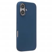 Чехол-накладка SafeMag для Apple iPhone 16 (джинсовая ткань) — 3