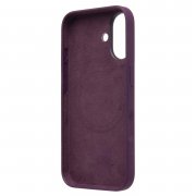 Чехол-накладка SafeMag для Apple iPhone 16 (сливовая) — 2