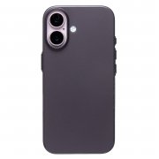 Чехол-накладка для Apple iPhone 16 (прозрачно-черная) — 1