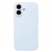 Чехол-накладка Soft Touch для Apple iPhone 16 (тускло-синяя) — 1