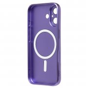 Чехол-накладка SafeMag для Apple iPhone 16 (фиолетовая) — 2
