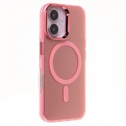 Чехол-накладка SafeMag для Apple iPhone 16 (розовая) — 3
