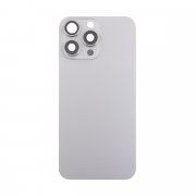 Задняя крышка для Apple iPhone 16 Pro Max (серая) премиум — 2