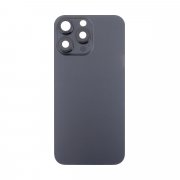 Задняя крышка для Apple iPhone 16 Pro Max (черная) премиум — 2