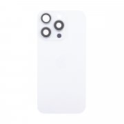 Задняя крышка для Apple iPhone 16 Pro (белая) премиум — 2