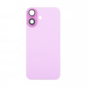 Задняя крышка для Apple iPhone 16 (розовая) премиум — 2