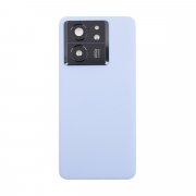 Задняя крышка для Xiaomi 13T Pro (голубая) Премиум — 2