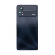 Задняя крышка для Xiaomi Poco X4 Pro 5G (черная) Премиум — 2
