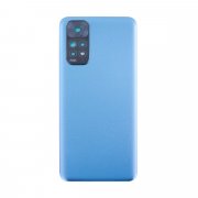 Задняя крышка для Xiaomi Redmi Note 11 (синяя) Премиум — 2