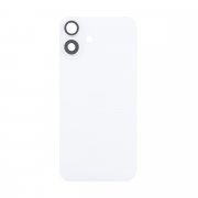 Задняя крышка для Apple iPhone 16 Plus (белая) премиум — 2