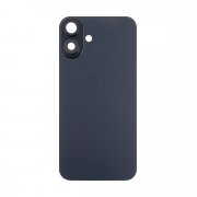 Задняя крышка для Apple iPhone 16 Plus (черная) премиум — 2