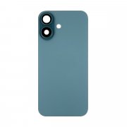 Задняя крышка для Apple iPhone 16 (бирюзовая) премиум — 2