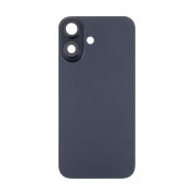 Задняя крышка для Apple Apple iPhone 16 (черная) премиум — 2
