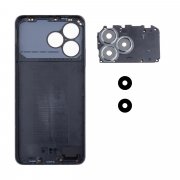 Задняя крышка для Realme Note 50 (черная) премиум — 1