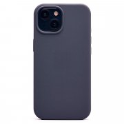 Чехол-накладка Soft Touch для Apple iPhone 15 (темно-серая) — 1