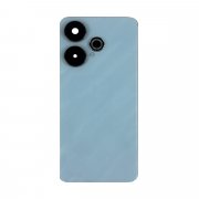 Задняя крышка для Xiaomi Redmi 13 4G (голубая) премиум — 2