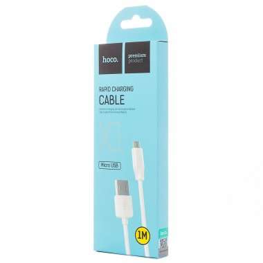 Кабель HOCO X1 Papid (USB - micro-USB) белый &mdash; 2