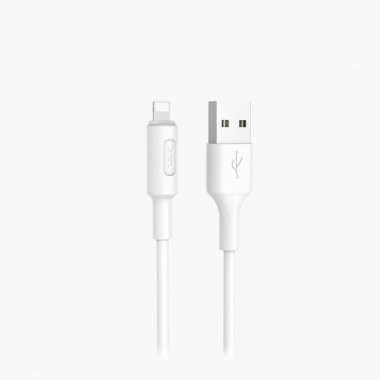 Кабель Hoco X25 Soarer для Apple (USB - Lightning) белый — 1