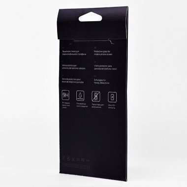 Защитное стекло для Xiaomi Mi 9 SE (полное покрытие)(черное) — 3