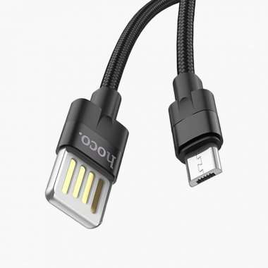Кабель HOCO U55 Outstanding (USB - micro-USB) черный — 2