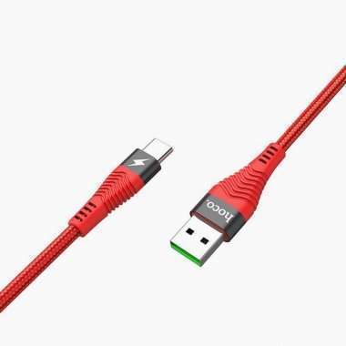 Кабель HOCO U53 Flash (USB - Type-C) красный — 2