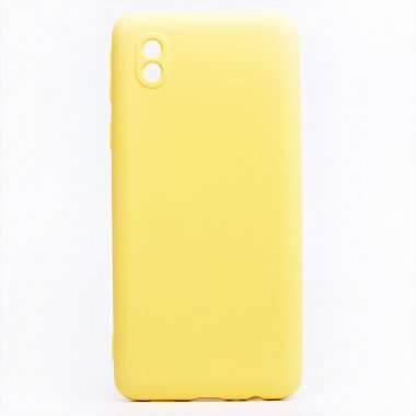 Чехол-накладка Activ Full Original Design для Samsung Galaxy A01 Core (A013F) (желтая) — 1