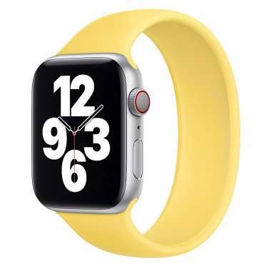 Ремешок для Apple Watch 42 mm монобраслет (150 мм) (желтый) — 1