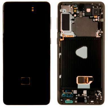 Дисплейный модуль с тачскрином для Samsung Galaxy S21 Plus (G996B) (черный) — 1