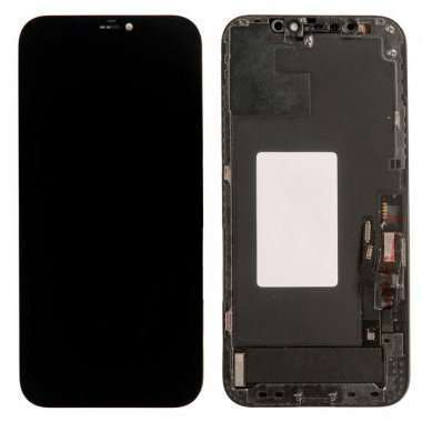 Дисплей с тачскрином для Apple iPhone 12 (черный) (AA) OLED — 1