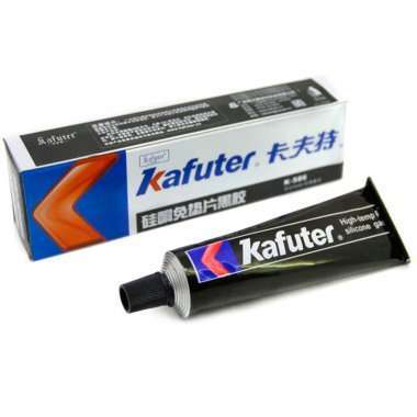 Клей-герметик силиконовый Kafuter RTV K-586 55г (черный) — 1
