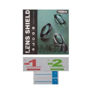 Защитное стекло линзы камеры для Apple iPhone 13 Pro Max (серое) &mdash; 2