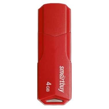 USB-флеш 4GB SmartBuy CLUE (красная) &mdash; 1