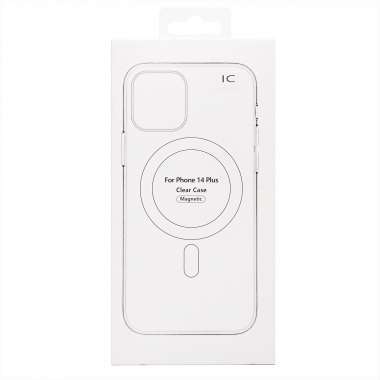 Чехол-накладка SM007 для Apple iPhone 14 Plus (прозрачная) — 2