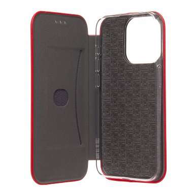 Чехол-книжка - BC002 для Apple iPhone 15 Pro (красная) — 4