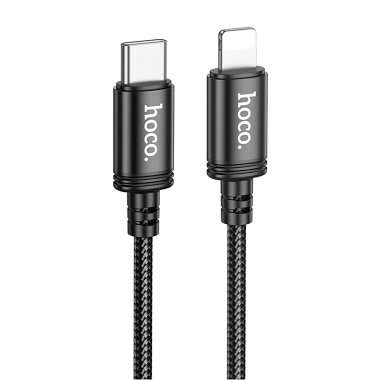 Кабель Hoco X89 для Apple (USB - lightning) (черный) — 1