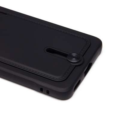 Чехол-накладка - SC304 с картхолдером для Xiaomi 13 Lite (217994) (черная) — 4